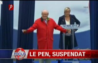 Le Pen suspendat