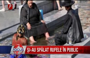 Rufe spalate in public