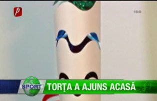 Torţa a ajuns acasă