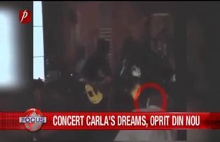 Concert Carla's Dreams, oprit din nou