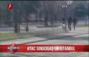 Atac sinucigas la Istanbul