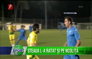 Steaua l-a ratat şi pe Nicoliţă