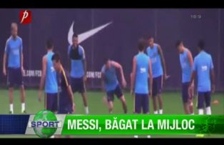 Messi, băgat la mijloc