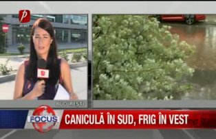 Canicula in sud frig in vest