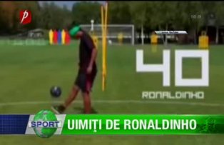 Uimiţi de Ronaldinho