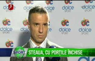 Steaua, cu porţile închise