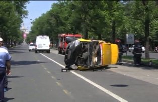 Accident grav pe soseaua Kiseleff din Bucuresti