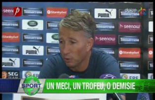 Un meci, un trofeu, o demisie