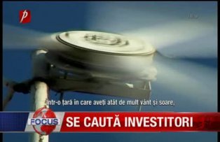 Se cauta investitori