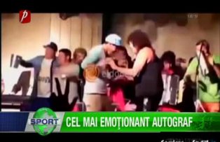 Cel mai emoţionant autograf
