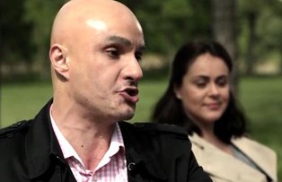 VIDEO Mondenii/ Radu Banciu in parc: "Numai vaci transpirate"