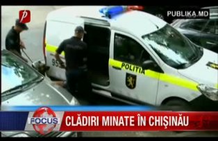 Cladiri minate in Chisinau