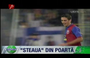 "Steaua" din poartă