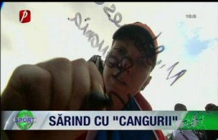 Sărind cu "cangurii"