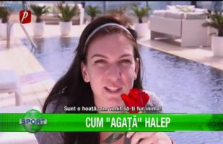 Cum "agaţă" Halep