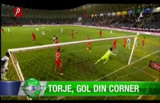 Torje, gol din corner