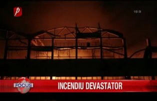 Incendiu devastator