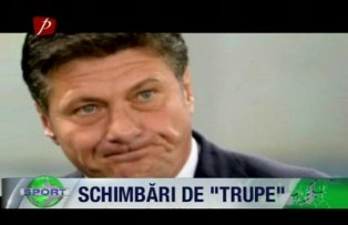 Schimbari de "trupe"