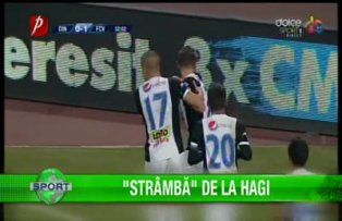 "Strâmbă" de la Hagi