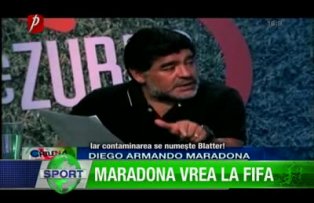 Maradona vrea la FIFA