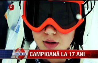 Campioană la 17 ani