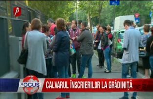 Calvarul inscrierilor la gradinita