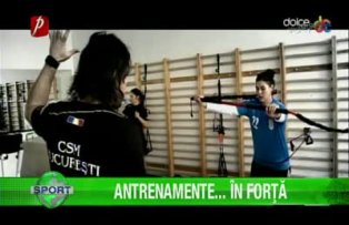 Antrenamente... în forţă