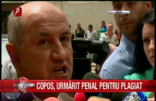 Copos, urmărit penal pentru plagiat