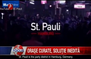 Orase curate, solutie inedita