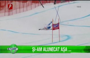 Şi-am alunecat aşa ...