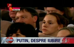 Putin despre iubire
