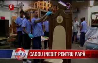 Cadou inedit pentru Papă
