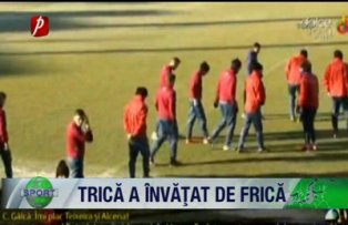 TRICĂ A ÎNVĂŢAT DE FRICĂ