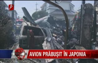 Avion prăbuşit în Japonia