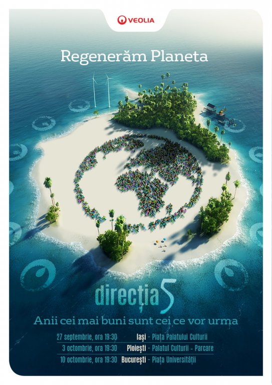 ”Regenerăm Planeta”, promisiunea grupului mondial Veolia, asumată şi în România