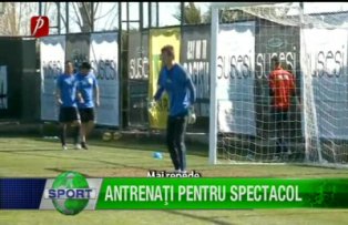 Antrenaţi pentru spectacol