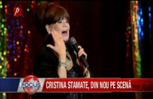 Cristina Stamate din nou pe scena