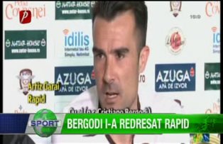 Bergodi i-a redresat Rapid