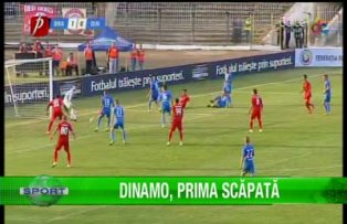 Dinamo, prima scăpată