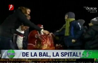 De la bal, la spital!