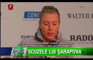 Scuzele lui Şarapova