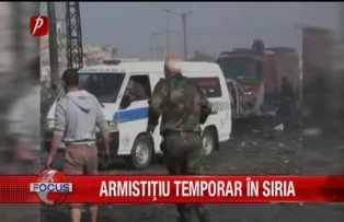 Armistitiu temporar in Siria