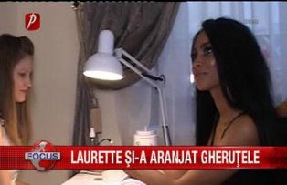Laurette şi-a aranjat gheruţele
