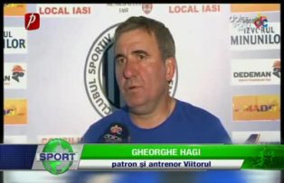 Hagi, speriat de Ianis