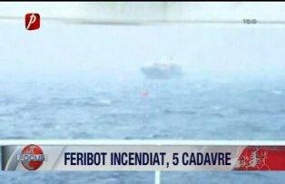 Feribot incendiat, 5 cadavre