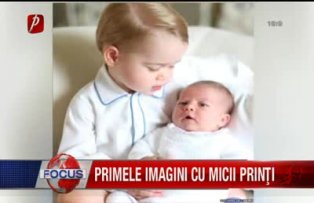 Primele imagini cu micii printi