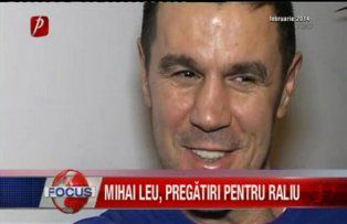 Mihai Leu, pregatiri pentru raliu
