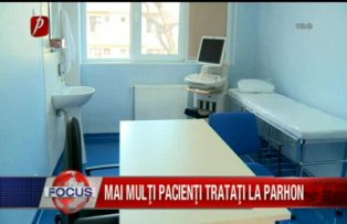 Mai multi pacienti tratati la Parhon
