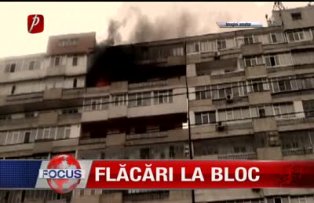 Flacari la bloc