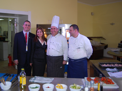 Maestrul Horia Virlan a sustinut o demonstratie culinara de exceptie la Constanta